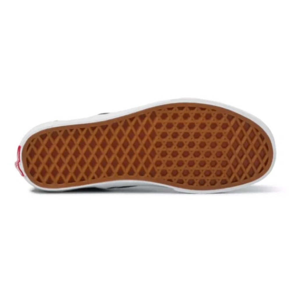 Vans Olive and White Checkered Slip-Ons - Picture 3 of 9